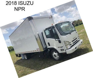 2018 ISUZU NPR