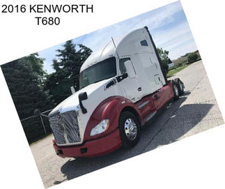 2016 KENWORTH T680