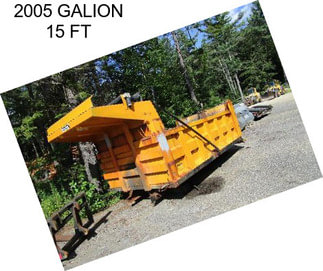 2005 GALION 15 FT