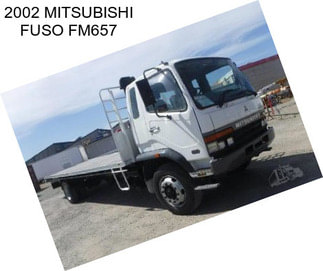 2002 MITSUBISHI FUSO FM657