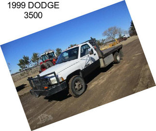 1999 DODGE 3500