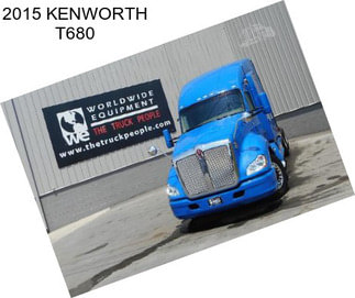 2015 KENWORTH T680