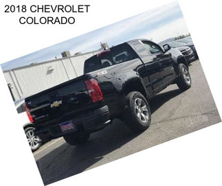 2018 CHEVROLET COLORADO