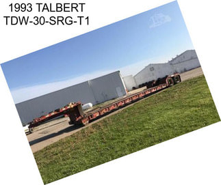 1993 TALBERT TDW-30-SRG-T1