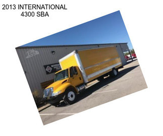 2013 INTERNATIONAL 4300 SBA