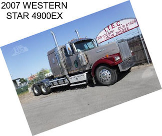 2007 WESTERN STAR 4900EX