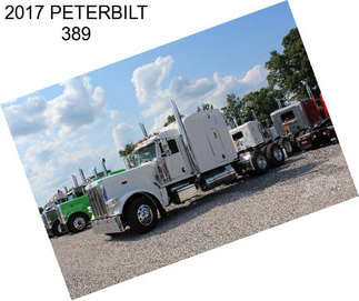 2017 PETERBILT 389