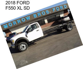 2018 FORD F550 XL SD