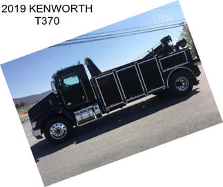 2019 KENWORTH T370