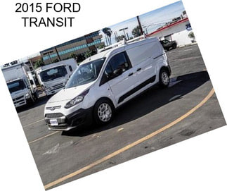 2015 FORD TRANSIT