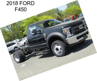 2018 FORD F450