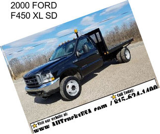 2000 FORD F450 XL SD