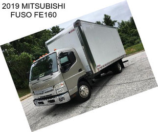 2019 MITSUBISHI FUSO FE160