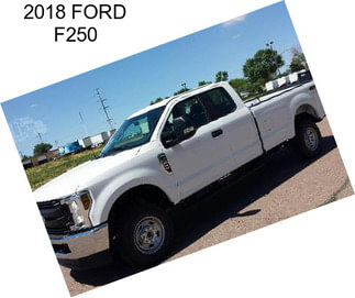 2018 FORD F250