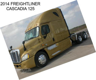 2014 FREIGHTLINER CASCADIA 125