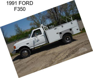 1991 FORD F350