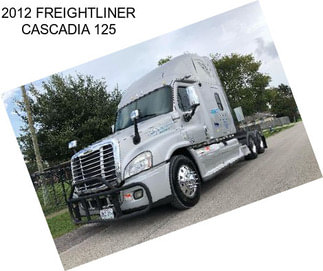 2012 FREIGHTLINER CASCADIA 125