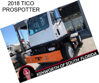 2018 TICO PROSPOTTER