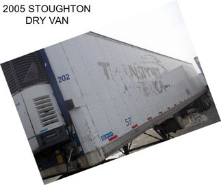 2005 STOUGHTON DRY VAN