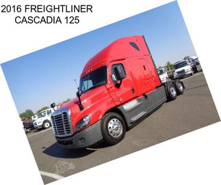 2016 FREIGHTLINER CASCADIA 125