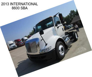 2013 INTERNATIONAL 8600 SBA