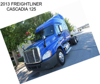 2013 FREIGHTLINER CASCADIA 125