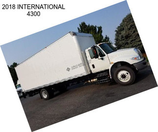 2018 INTERNATIONAL 4300