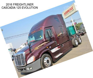 2016 FREIGHTLINER CASCADIA 125 EVOLUTION