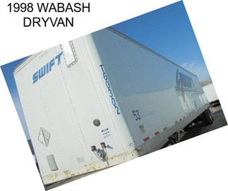 1998 WABASH DRYVAN