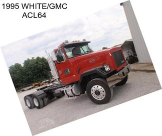 1995 WHITE/GMC ACL64