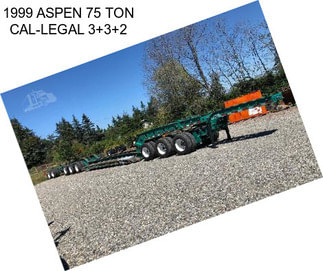 1999 ASPEN 75 TON CAL-LEGAL 3+3+2