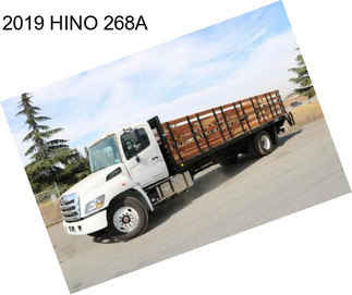 2019 HINO 268A