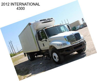 2012 INTERNATIONAL 4300