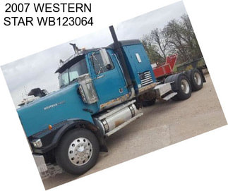 2007 WESTERN STAR WB123064