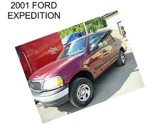 2001 FORD EXPEDITION