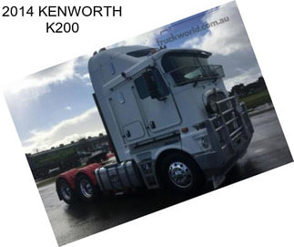 2014 KENWORTH K200