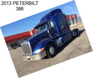 2013 PETERBILT 386