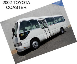 2002 TOYOTA COASTER