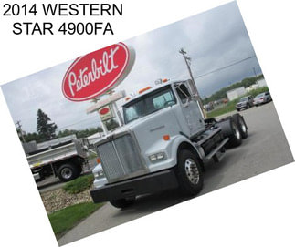 2014 WESTERN STAR 4900FA