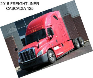 2016 FREIGHTLINER CASCADIA 125