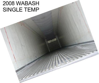2008 WABASH SINGLE TEMP