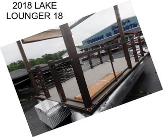 2018 LAKE LOUNGER 18