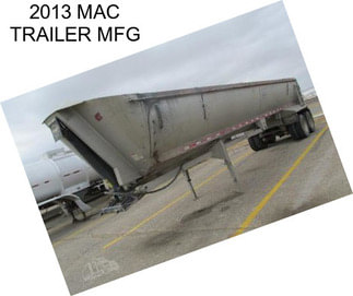 2013 MAC TRAILER MFG
