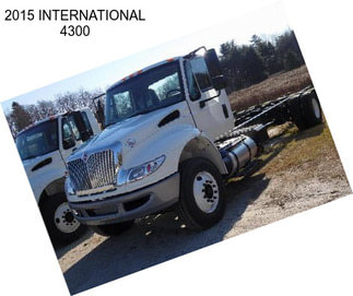 2015 INTERNATIONAL 4300