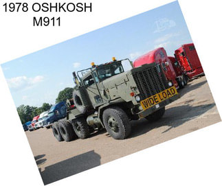 1978 OSHKOSH M911
