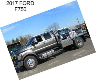 2017 FORD F750