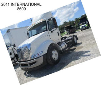 2011 INTERNATIONAL 8600