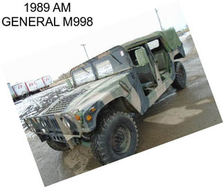 1989 AM GENERAL M998