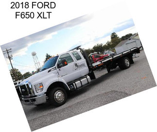2018 FORD F650 XLT