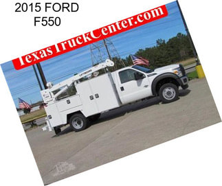 2015 FORD F550